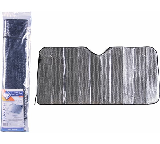 Изображение товара Солнцезащитная металлизированная штора Nova Bright, 150x70 см 46482