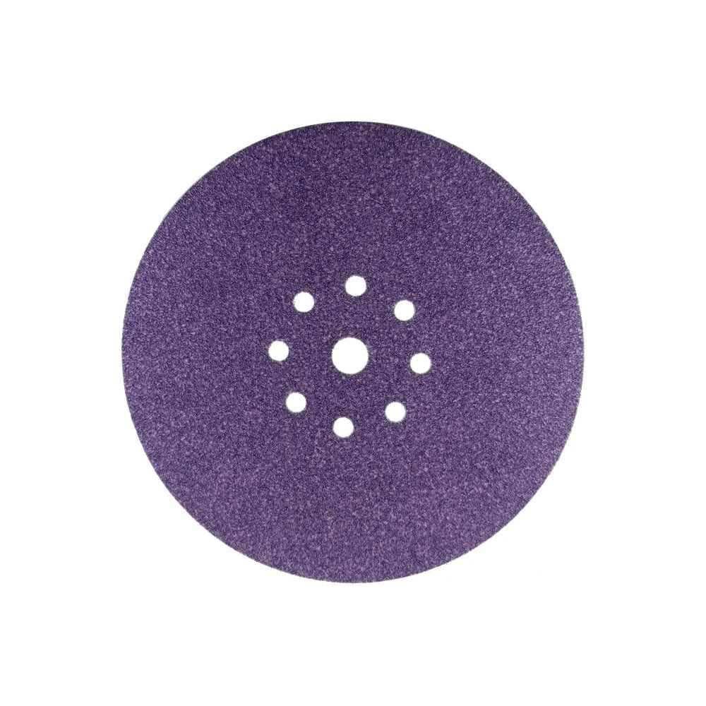 Круг шлифовальный PremFix Ceramic 775 Velcro P80 Binic Abrasive (Ø225мм/9 отв), 25 шт PF77599H80