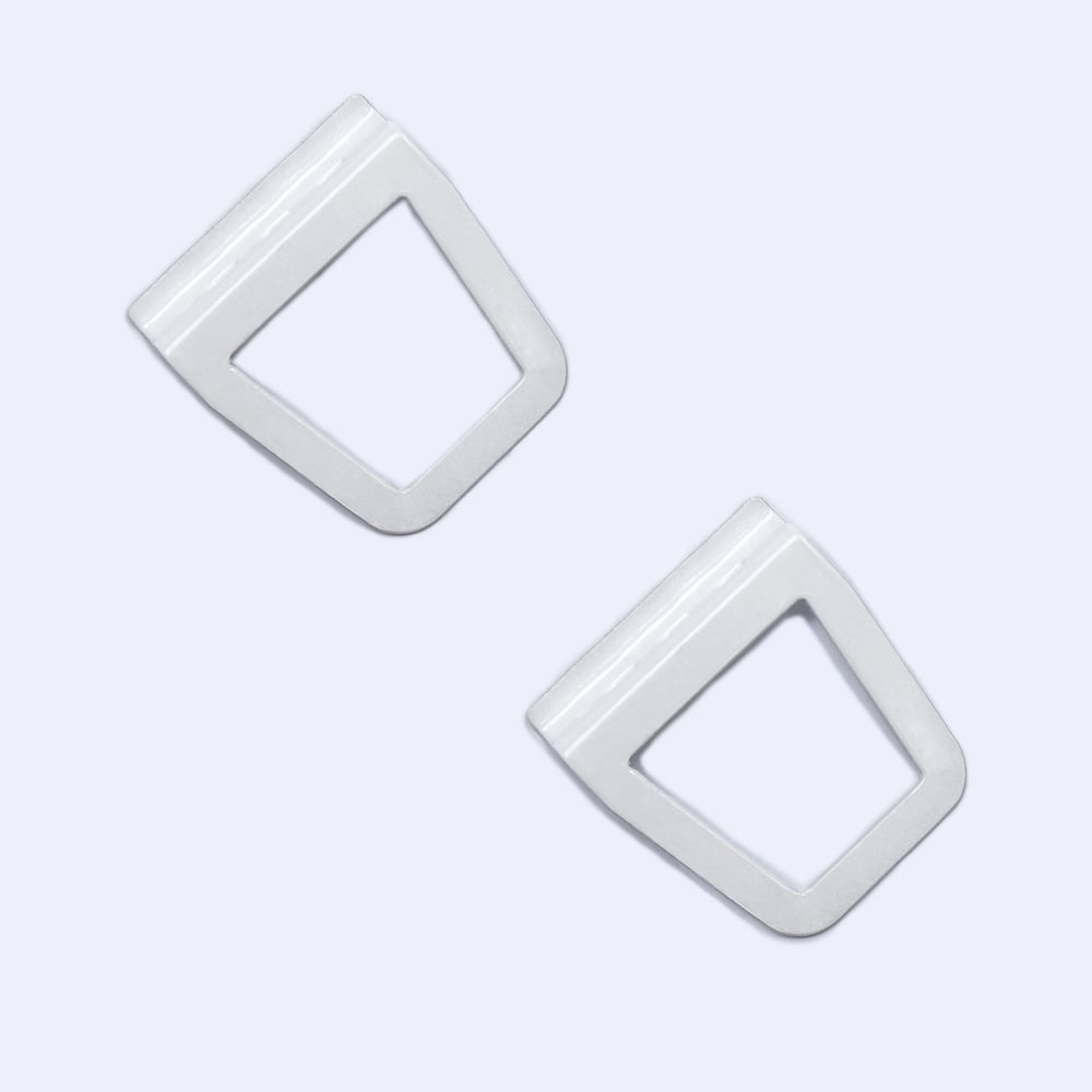 Изображение товара Металлическая ручка для москитной сетки KOMFORT 2 шт белая RM00737