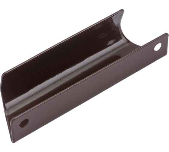 Изображение товара Металлическая балконная ручка KOMFORT Москитные системы коричневая РБ00742