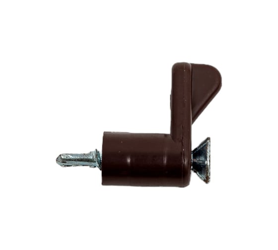 Изображение товара Поворотный кронштейн для москитной сетки KOMFORT Москитные системы коричневый, 2 шт. КР00725