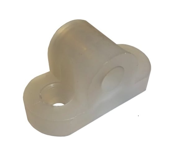 Изображение товара Кронштейн Левша меб. крепеж, пластик, бесцветный, 8 шт. У8-5159