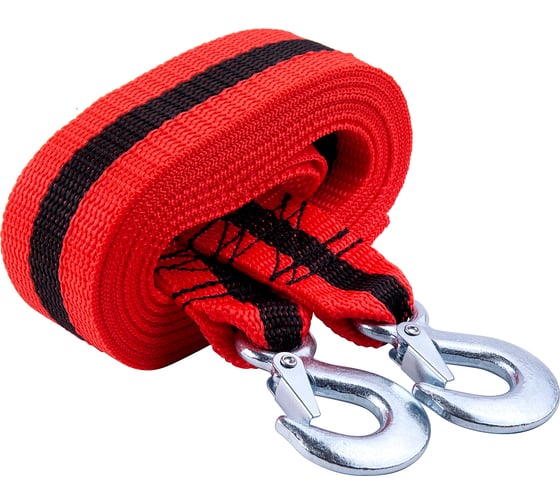 Изображение товара Буксировочный трос DSV 3.5 т, 5 м, лента с 2 крюками, в коробке с чехлом R88135