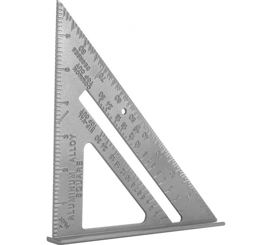 Изображение товара Алюминиевая треугольная линейка DEKO 180/255/185мм DKM180-255-185 041-0220