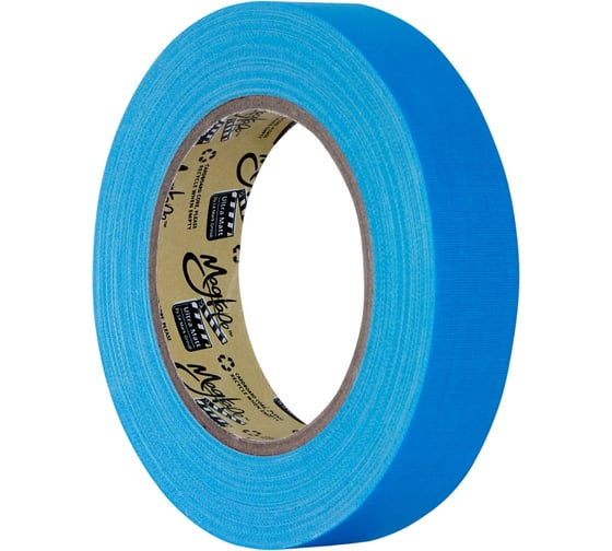 Изображение товара Клейкая лента Magtape Ultra Matt Fluorescent гаффа тейп 25мм x 25м голубой CTULTRA25NBL25