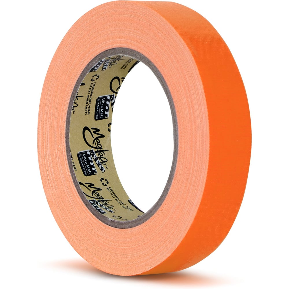 Клейкая лента Magtape Ultra Matt Fluorescent гаффа тейп 25ммx25м оранжевый CTULTRA25NOR25
