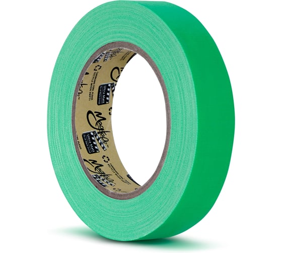 Изображение товара Клейкая лента Magtape Ultra Matt Fluorescen гаффа тейп 25мм x 25м зеленый CTULTRA25NGN25