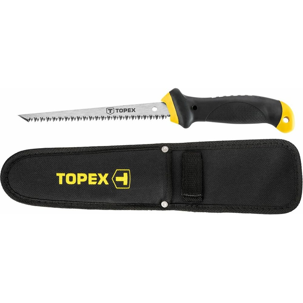 Изображение товара Ножовка для гипсокартона TOPEX 150 мм профессиональный инструмент