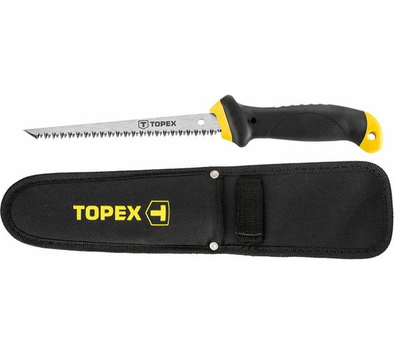 Изображение товара Ножовка для гипсокартона TOPEX с чехлом 150 мм 10A717P