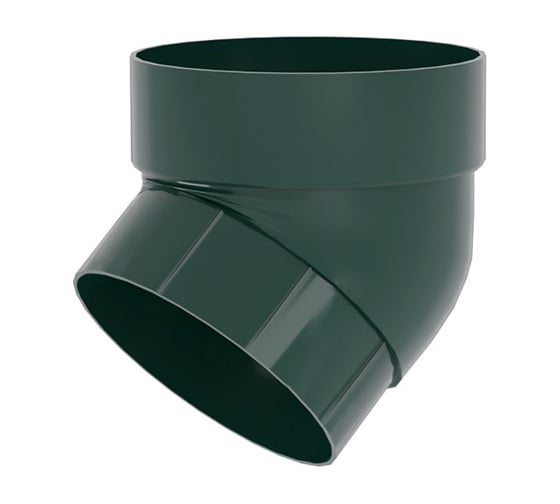 Изображение товара Колено трубы Grand Line 67 градусов, ПВХ GL, зеленый RAL 6005 267465