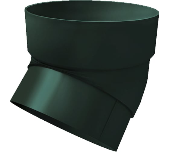 Изображение товара Колено трубы Grand Line 45 градусов, ПВХ GL, зеленый RAL 6005 267464