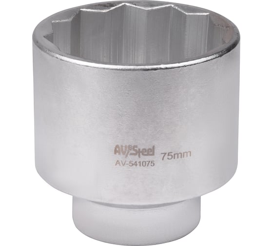 Изображение товара Головка двенадцатигранная (75 мм; 1") AV Steel AV-541075