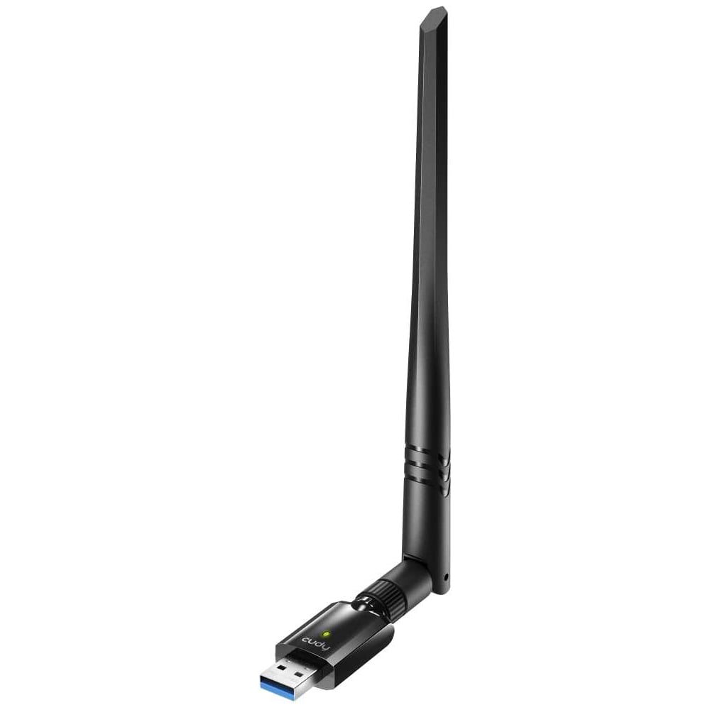 Изображение товара Wi-Fi адаптер Cudy WU1400 USB 3.0 с внешней антенной и высокоскоростным Wi-Fi AX Изображение товара Wi-Fi адаптер Cudy WU1400 USB 3.0 с внешней антенной и высокоскоростным Wi-Fi AX