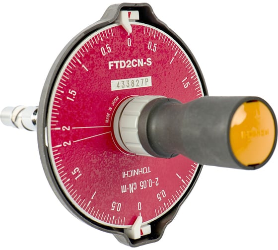 Изображение товара Динамометрическая стрелочная отвертка Tohnichi 0.3-2сНм FTD2CN-S