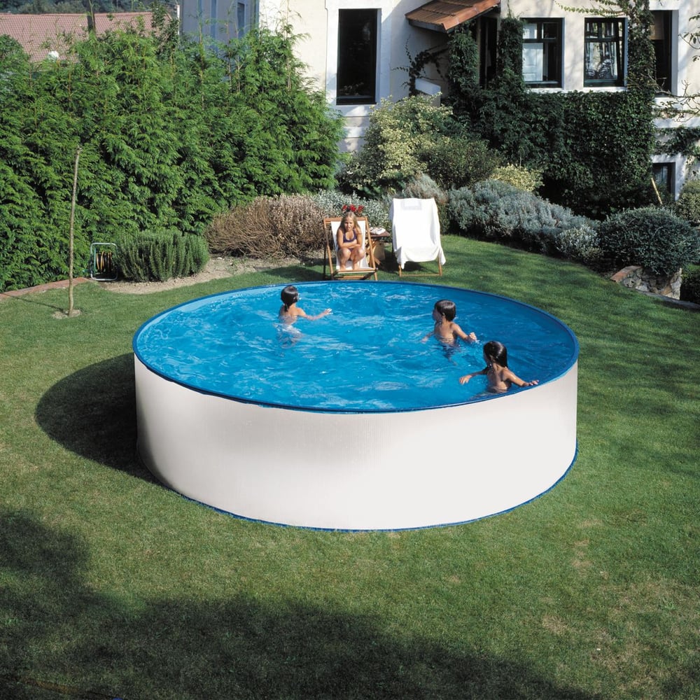Бассейн сборный круглый CHEMOFORM Эксклюзив 400х150 см EB SummerFun в комплекте 4501010171EB/501010171VS