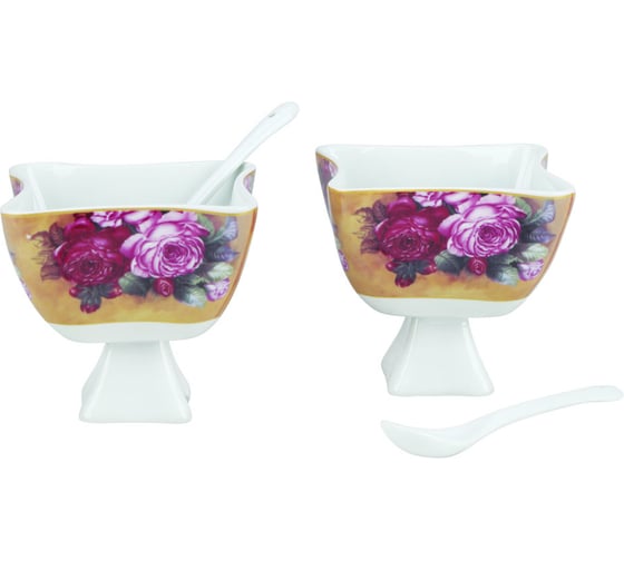 Изображение товара Набор креманок Rosenberg с ложками R-060157