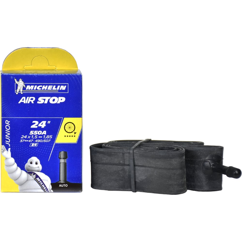 Изображение товара Камера MICHELIN AIRSTOP 24 дюйма 1.5-1.85 для велосипеда