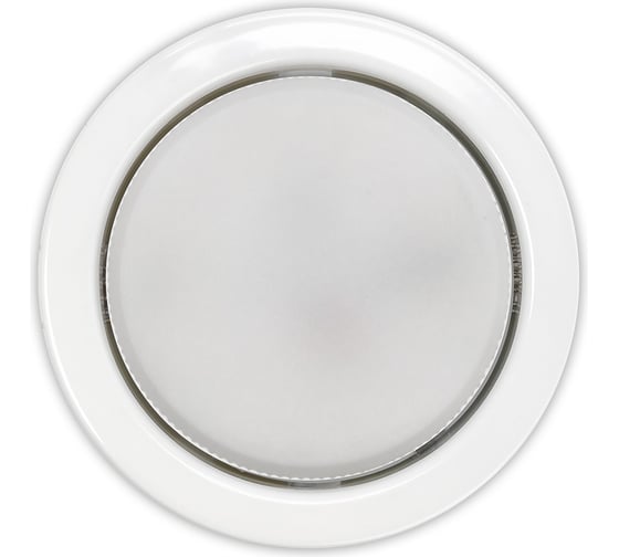 Изображение товара Встраиваемый светильник Smartbuy под лампу GX53 белый тонкий SBL-09WH-GX53