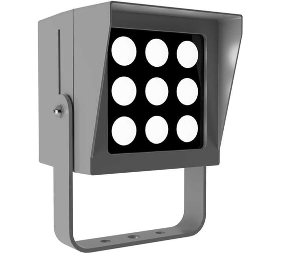 Изображение товара Светильник LEDEL L-point 9/9/К8/840/04/A1-C1/230АС IP65 RAL7035 Муар PNT9-1242-413-1272