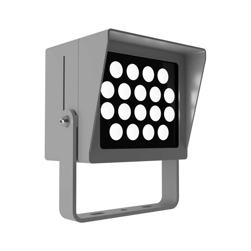Светильник LEDEL L-point 36/36/Г45/850/04/A1-C1/230АС IP65 RAL7035 Муар PNT36-3862-413-1272