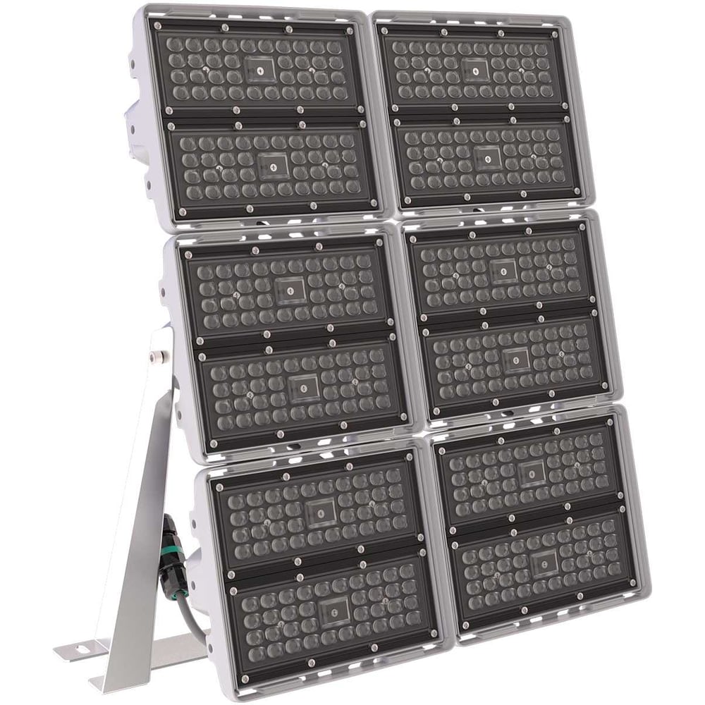 Светильник LEDEL L-pixel 6/banner/300/К15/750/(R5)/05/MT-KM/I1-C6/220AC IP66 RAL7035 PX300-41516-123-182