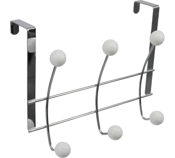 Изображение товара Надверная вешалка Rosenberg 6 крючков R-355059