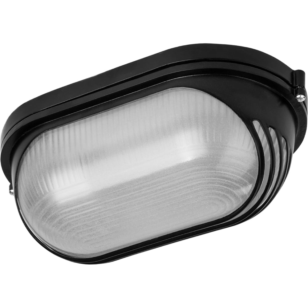 Изображение товара Светильник TDM ELECTRIC НПБ1207 черный овальный с защитой IP54 100Вт