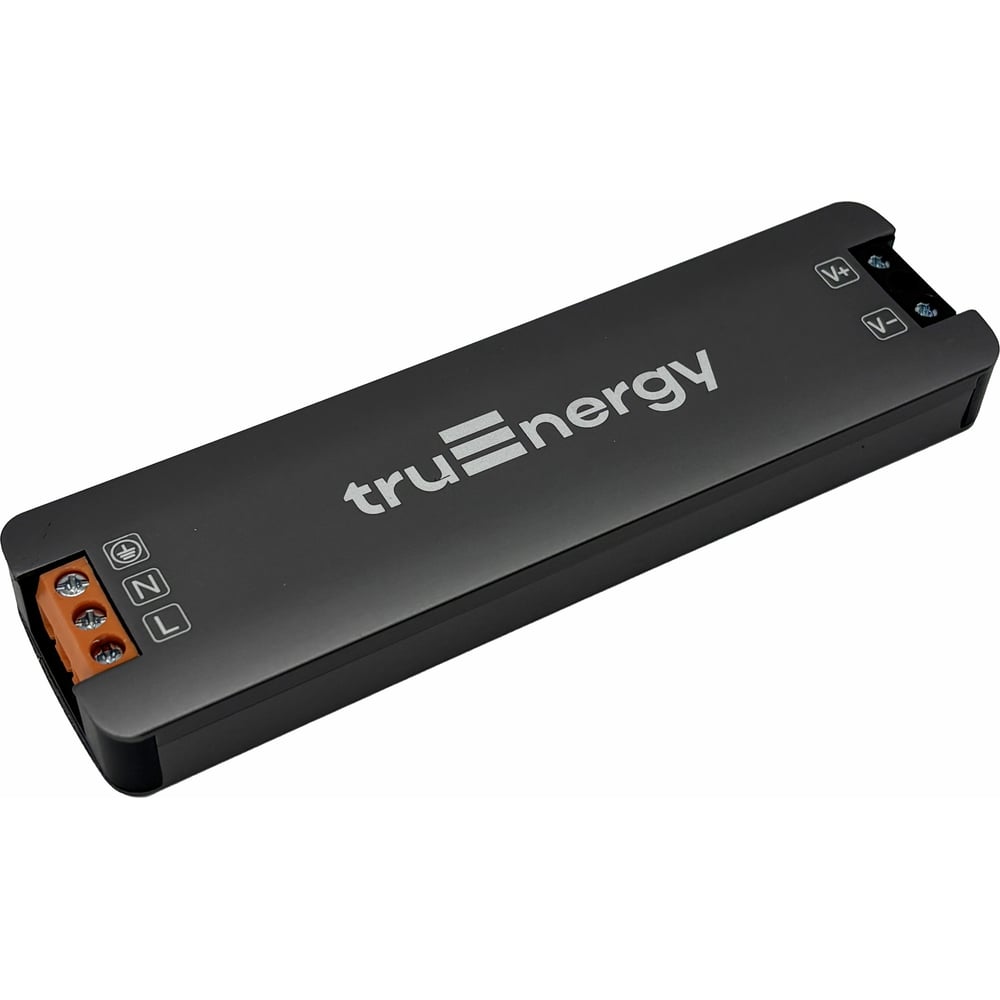 Изображение товара Блок питания для светодиодной ленты truEnergy 24V 72W IP20 алюминий 123x33,8x13 мм 17776