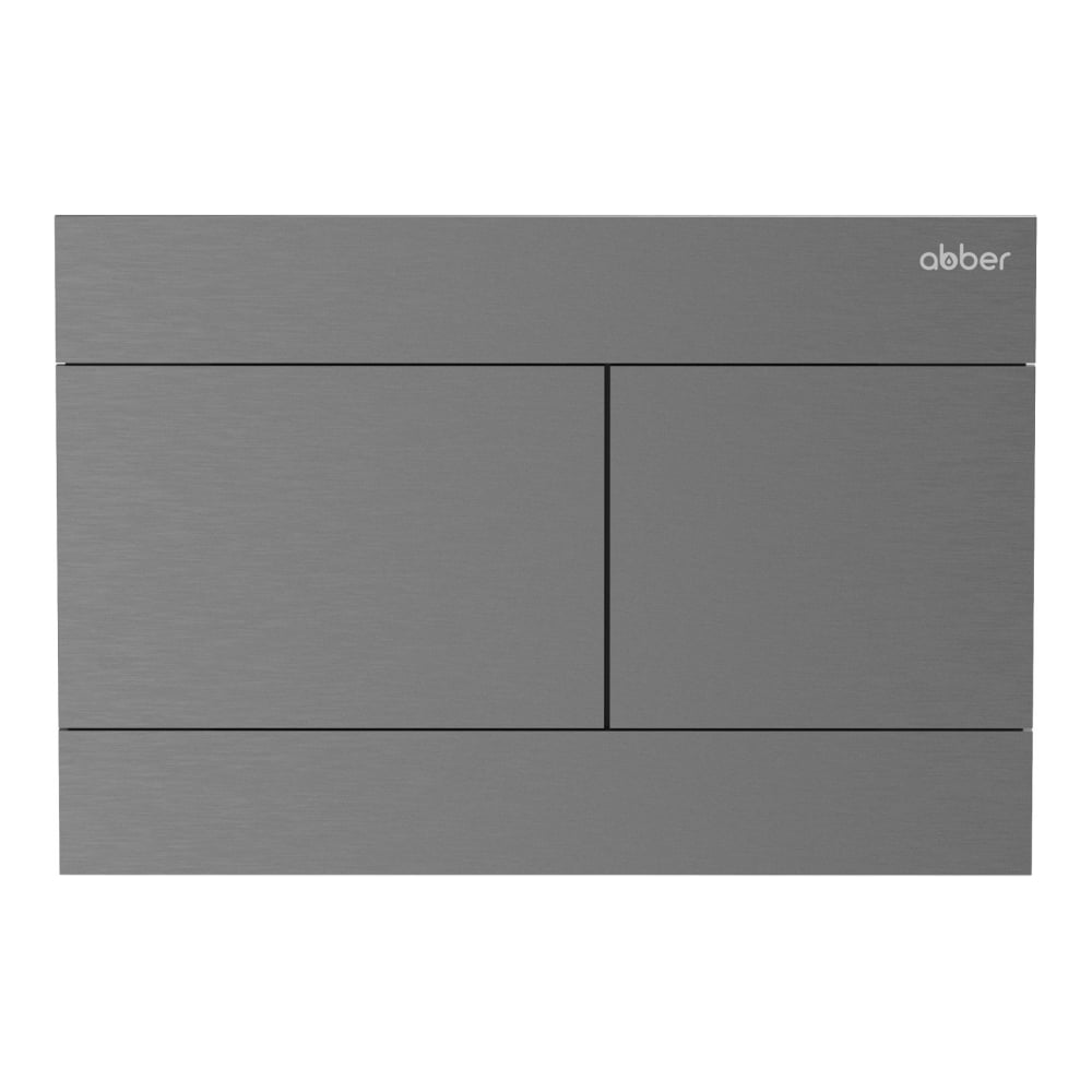 Кнопка смыва ABBER AC0127NG оружейная сталь