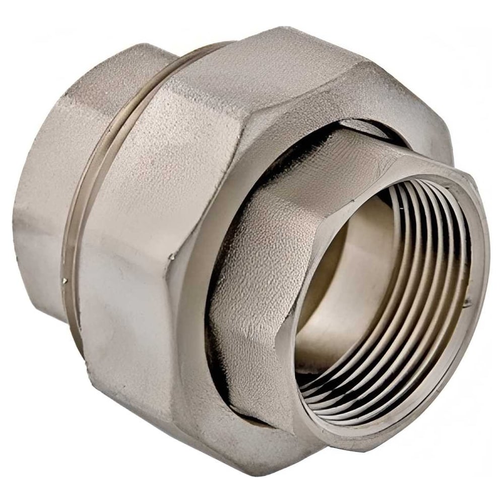 Муфта разъемная СаМат Плюс 1/2" вн-вн хром SanT-1310