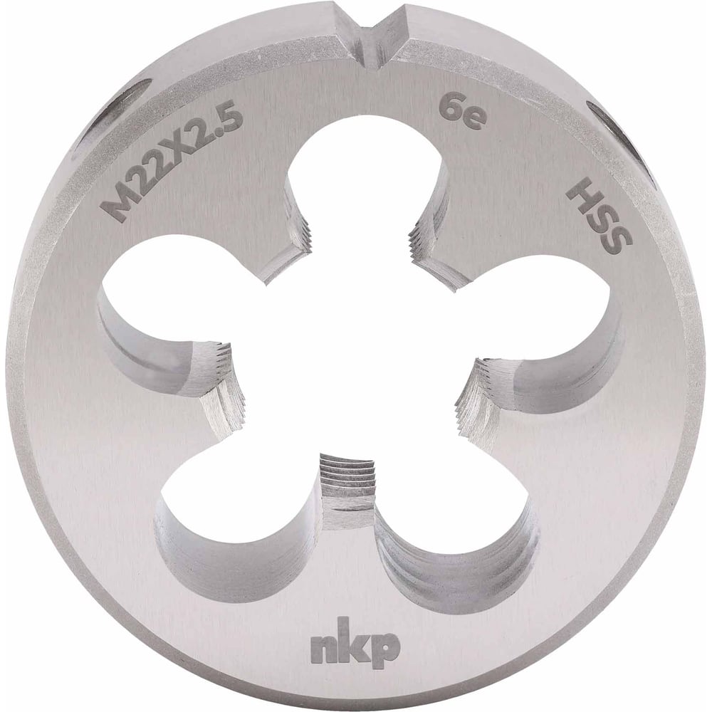 Изображение товара Плашка NKP М22 шаг 2.5мм DINEN22568 HSS 6e 55х22мм 239220N