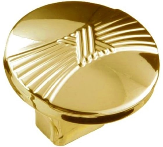 Изображение товара Мебельная ручка-кнопка Левша FB-028 000 золото У8-0229