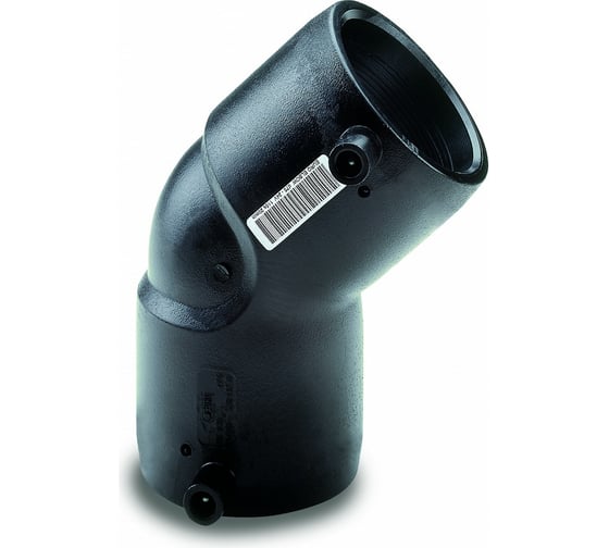 Изображение товара Отвод ПЭ EUROSTANDARD 45 градусов электросварной d 125 SDR11 2116160125