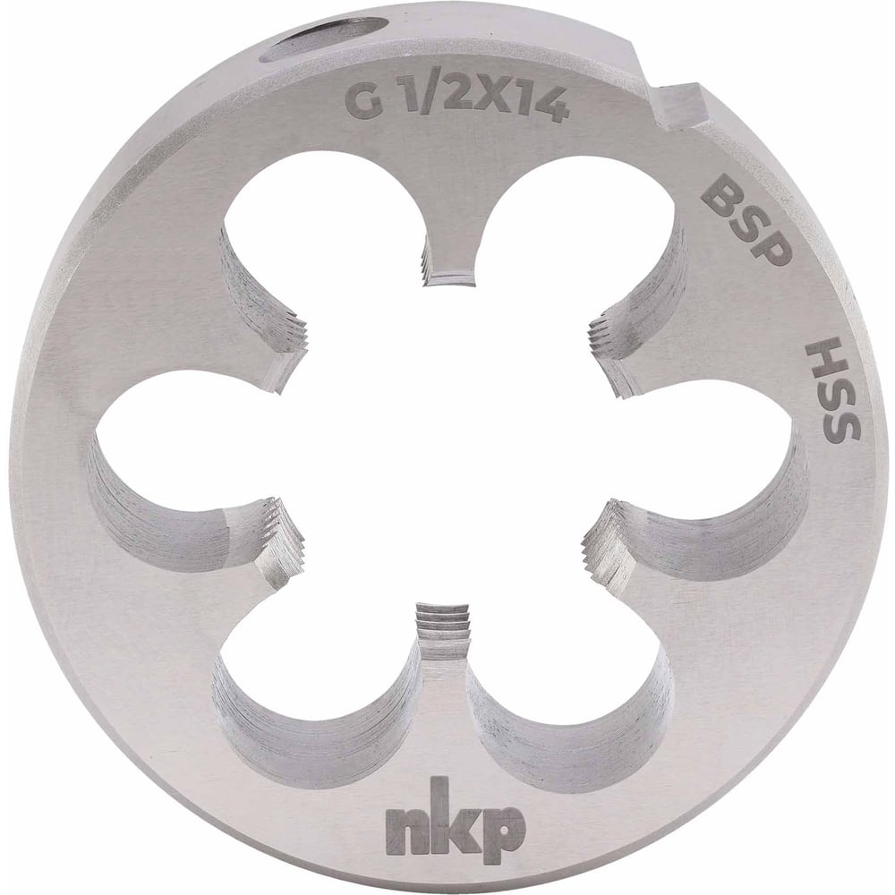 Изображение товара Плашка NKP трубная G 1/2 HSS DIN 24231 для точных резьбовых соединений