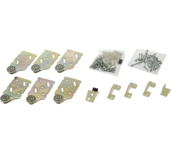 Изображение товара Ролики для шкафов купе Левша МС-45-R3 3-ств 45 кг У8-8559