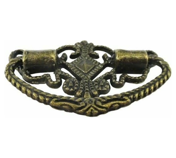 Изображение товара Декоративная мебельная ручка Левша 057 30x50 2 шт бронза У8-0909.СБ