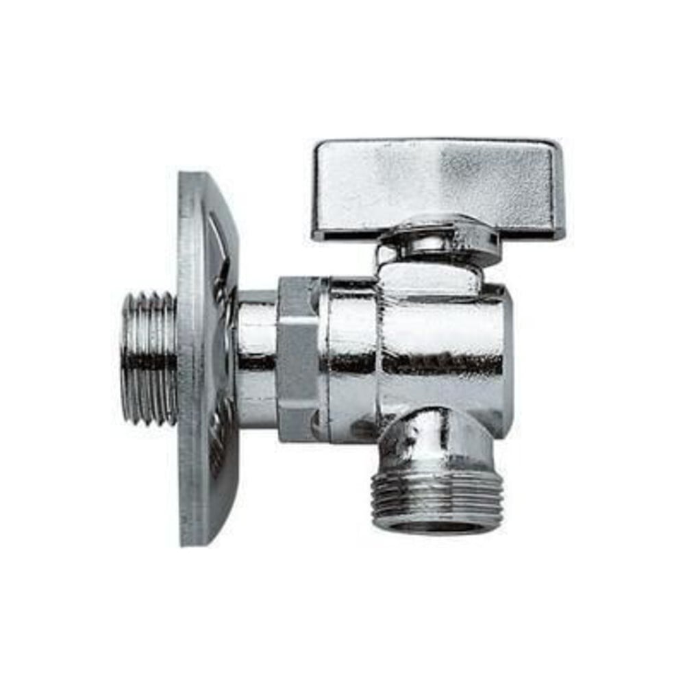 Кран шаровой СаМат Плюс 1/2"х1/2" угловой с отражат. (1 шт) SanT-1075