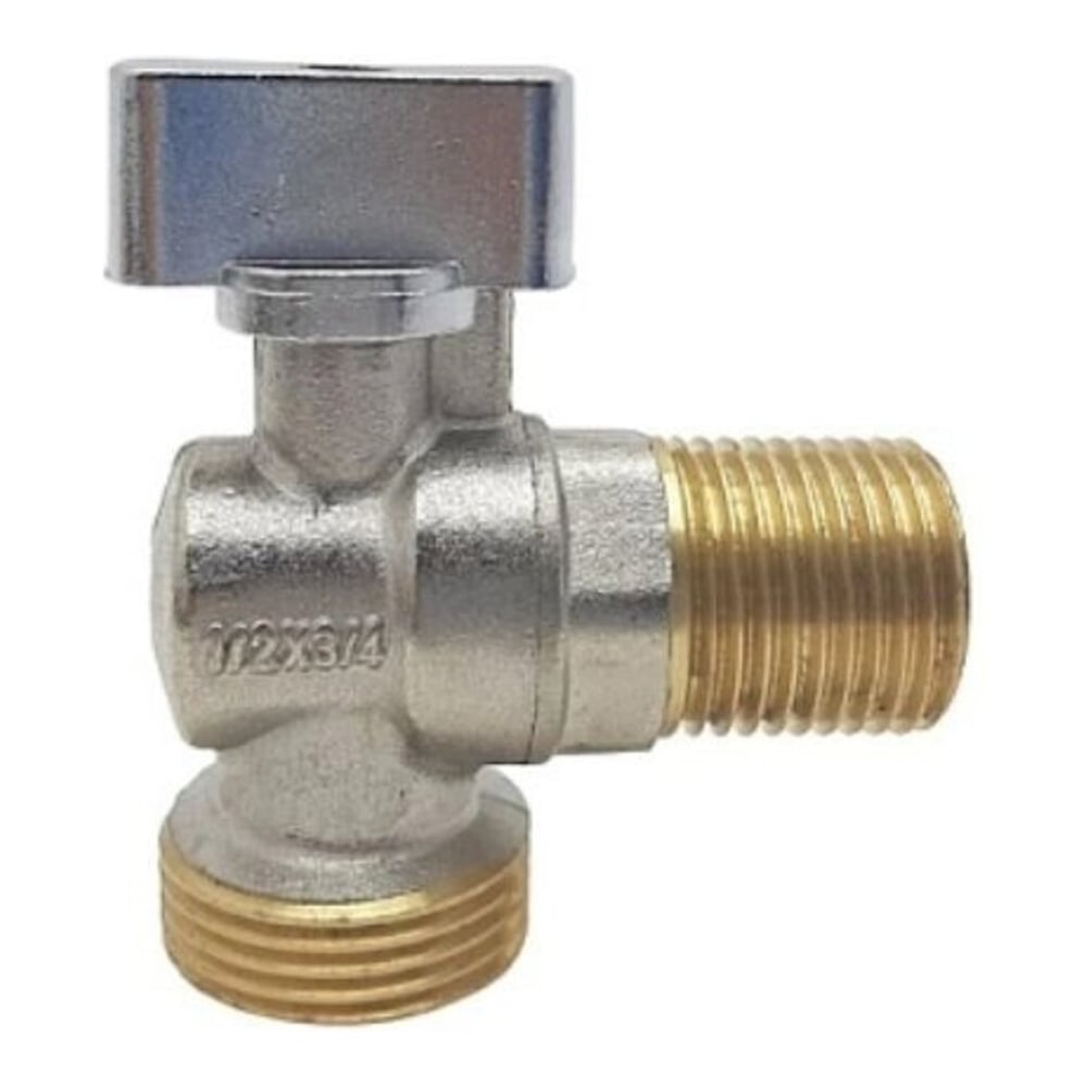 Кран шаровой СаМат Плюс 1/2 x3/4 угловой для подкл ст.приборов (1 шт) SanT-2509