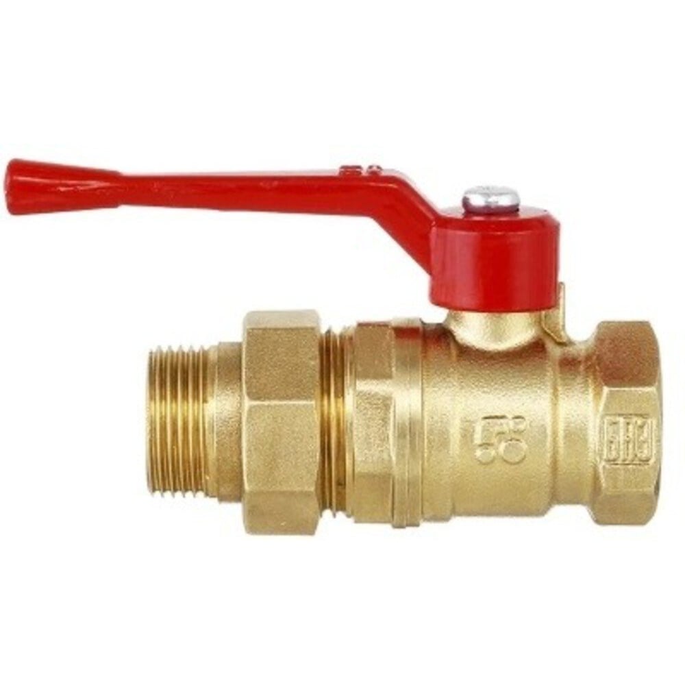 Кран шаровой СаМат Плюс д=25 р г/ш (американка) (1 шт) SanT-1497