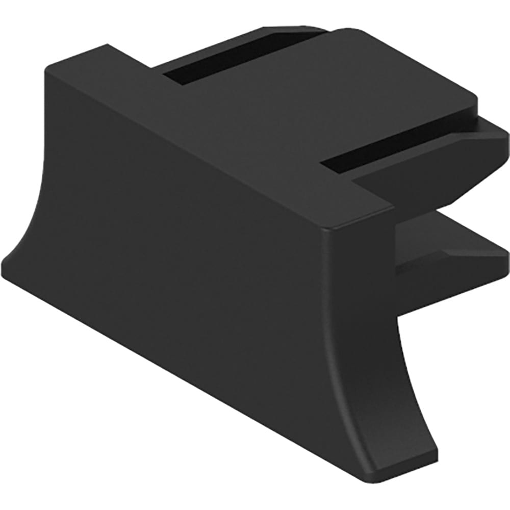 Купить Пластиковая заглушка для шинопровода FERON, LD1011, черный, пластик