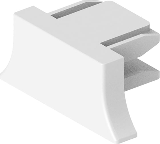 Изображение товара Заглушка пластиковая для шинопровода FERON белый, LD1011, 41884