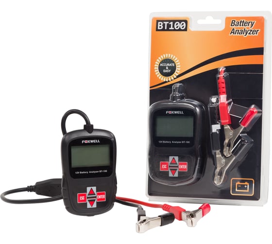 Изображение товара Тестер автомобильных АКБ Foxwell BT100