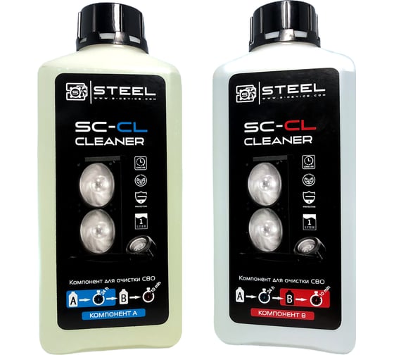 Изображение товара Комплект для очистки СВО STEEL SC-Cl-2