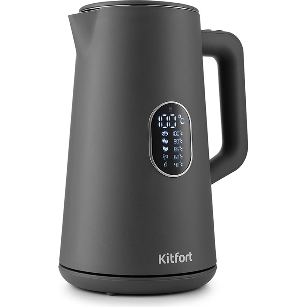 Чайник KITFORT, цвет серый КТ-6115-2 - фото 1
