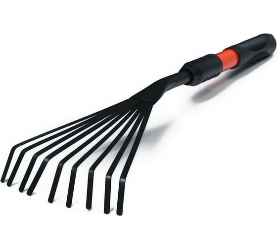 Изображение товара Веерные грабли с прорезиненной рукоятью Greengo 55 см 150772