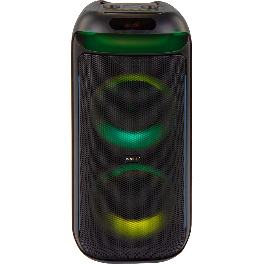 Изображение товара Портативная аудиосистема ОФИСМАГ KAIGO GE-P28A 80 Вт, Bluetooth, USB, Micro SD Изображение товара Портативная аудиосистема ОФИСМАГ KAIGO GE-P28A 80 Вт, Bluetooth, USB, Micro SD