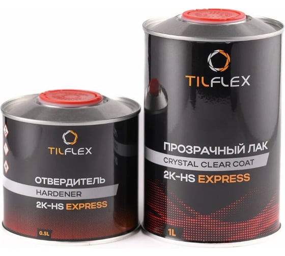 Изображение товара Лак TILFLEX 2K-HS EXPRESS, в комплекте с отвердителем (1л+0,5л) TLS25