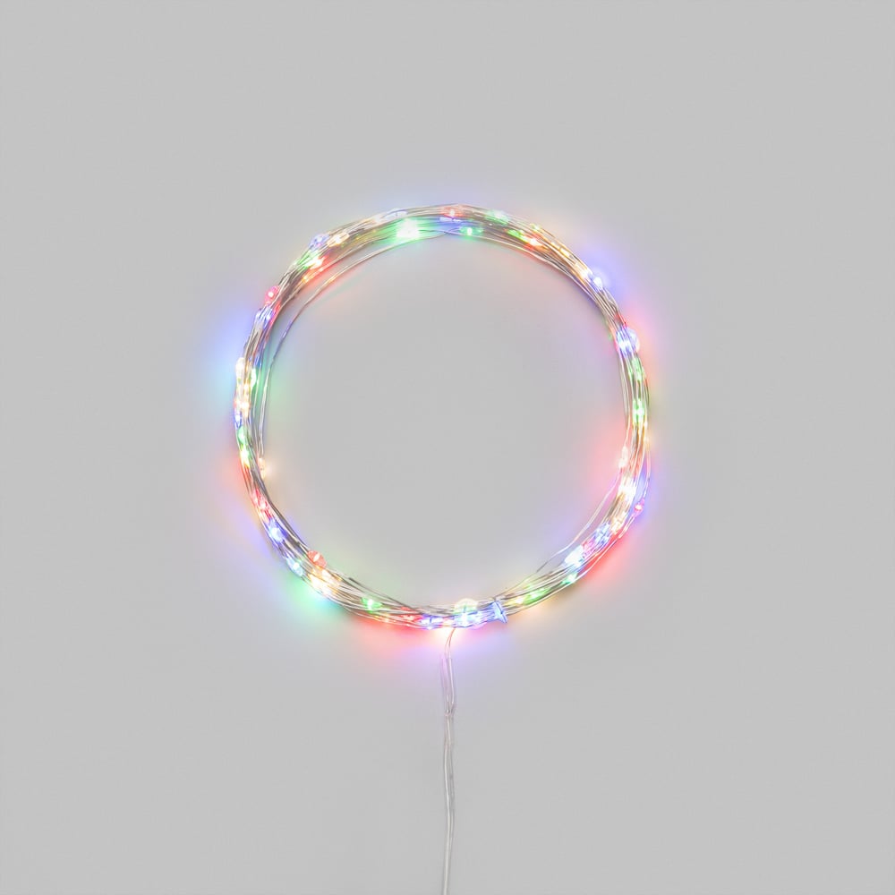 Изображение товара Гирлянда светодиодная Neon-NightРоса 10м 100 LED МУЛЬТИКОЛОР IP20 3хАА (в комплект не входят) 302-079