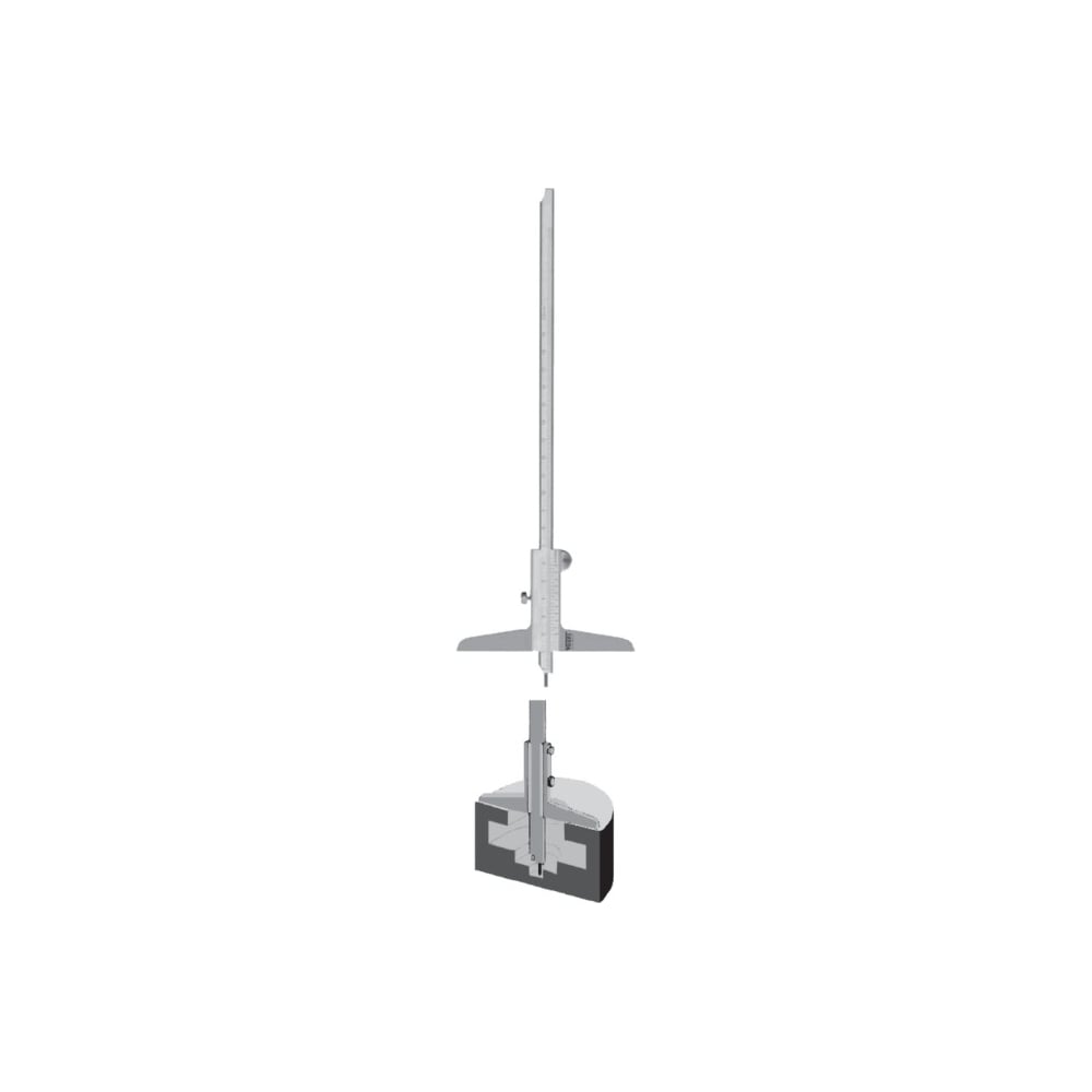 Штангенглубиномер нониусный Vogel 300/150 тип G 221732