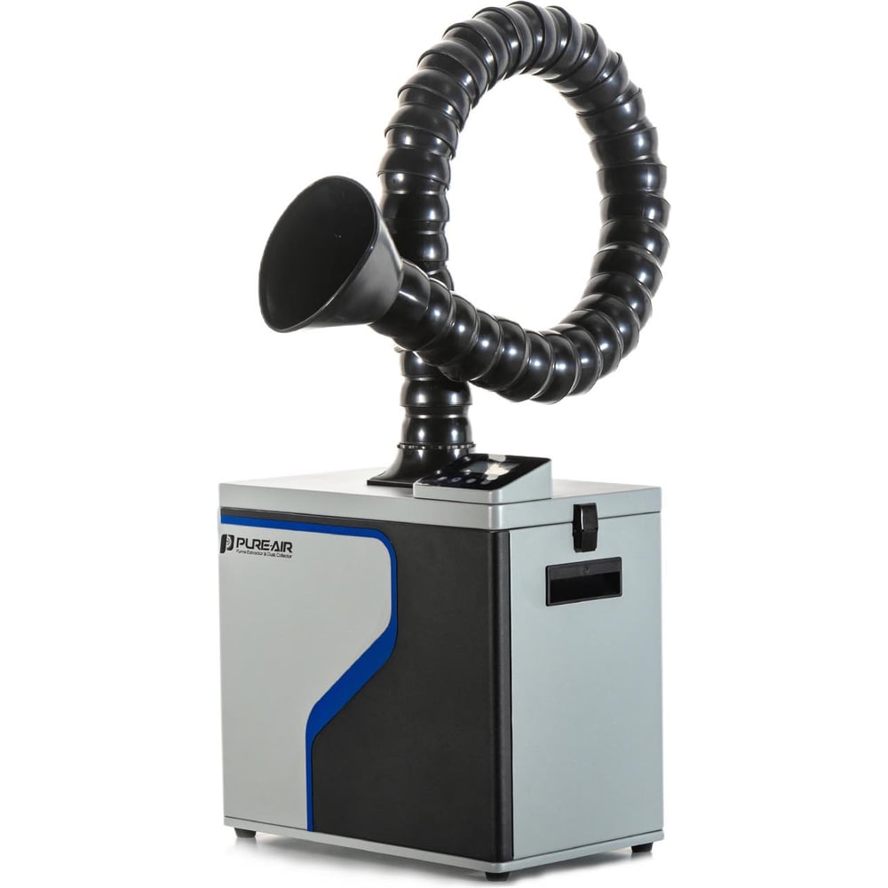 Изображение товара Профессиональный дымоуловитель PURE-AIR PA-F250S-75 с дымоприемником 75 мм Изображение товара Профессиональный дымоуловитель PURE-AIR PA-F250S-75 с дымоприемником 75 мм